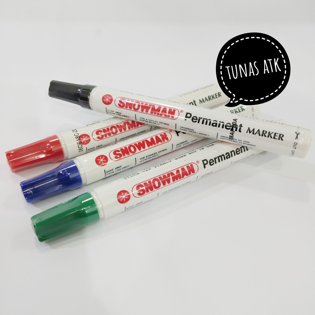

SNOWMAN PERMANENT MARKER G - 12
