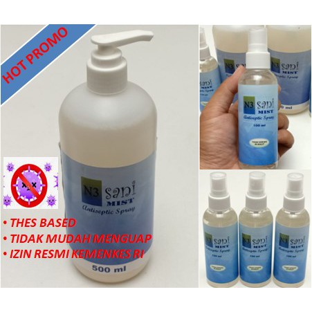 SANI HAND SANITIZER SPRAY / HAND SANITIZER GEL / HANDSANITIZER CAIR SANI 100 ML