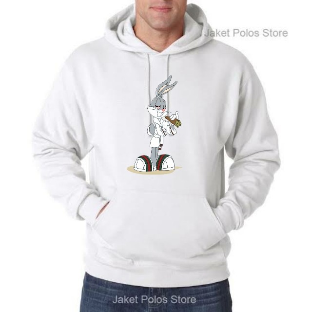 HOODIE SWEATER FASHION GUCCI BUGS BUNNY PRIA WANITA/COD