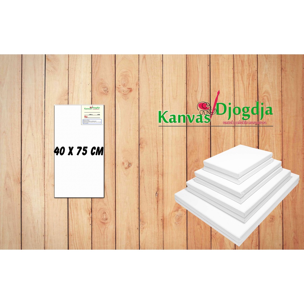 

Kanvas span standar ukuran 40 cm x 75 cm