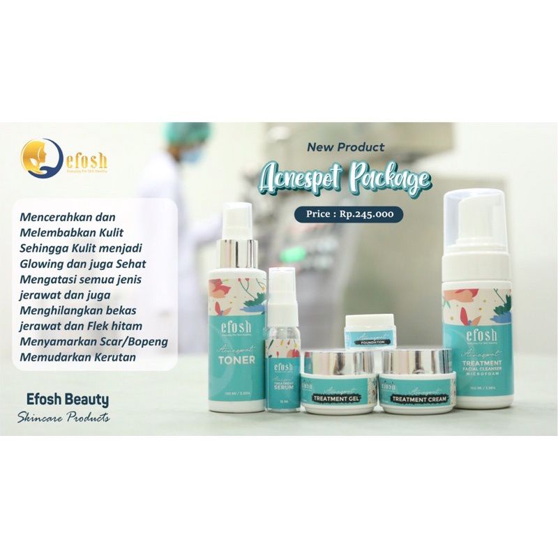 Paket Reseller Efosh Skincare Acnespot