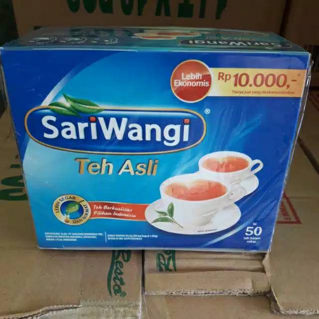 

Rizqky-Store Teh celup Sariwangi 1kotak ISI 50kantong