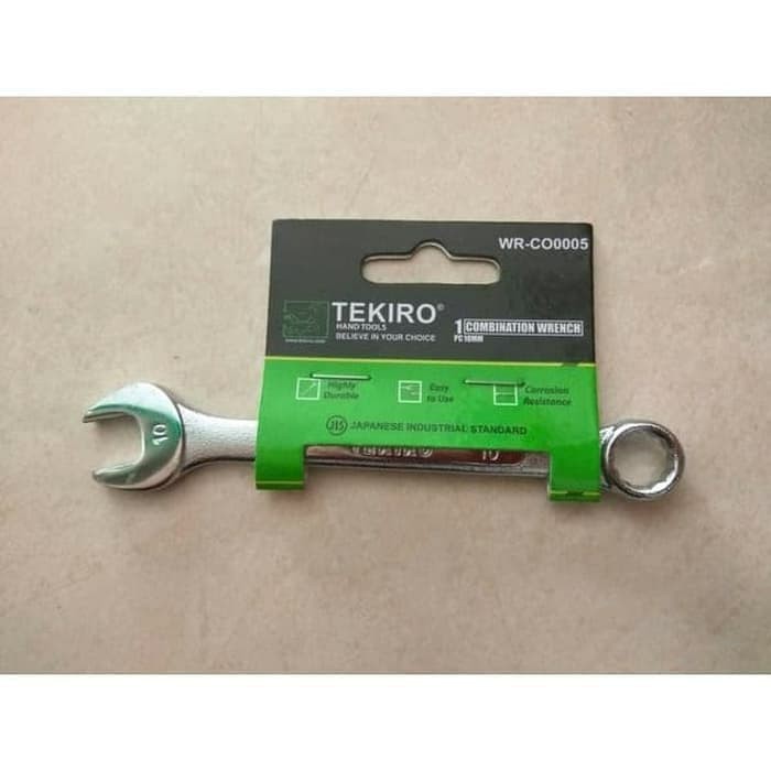 Tekiro Kunci Ring Pas 10 mm