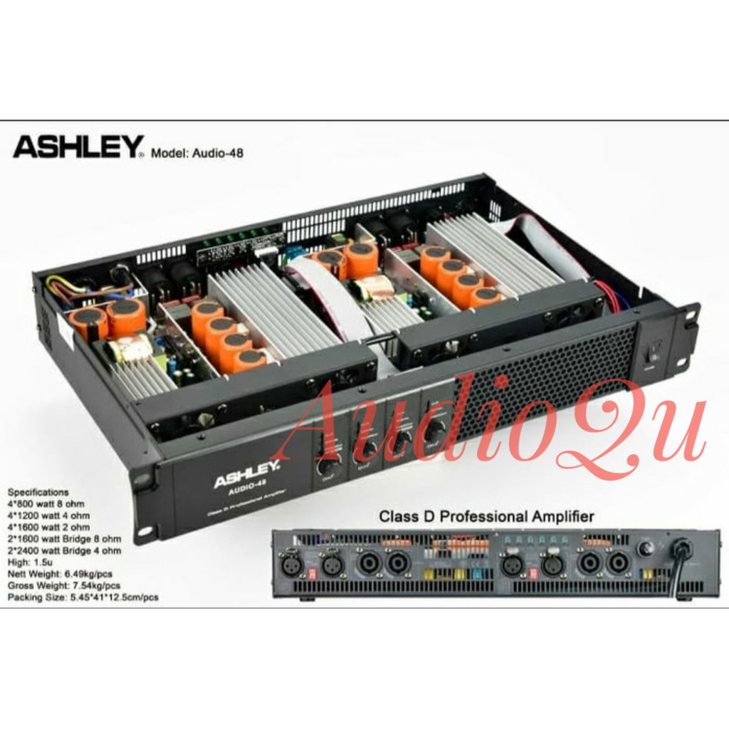 Power Amplifier Ashley AUDIO 48 / AUDIO48 / AUDIO-48 Original