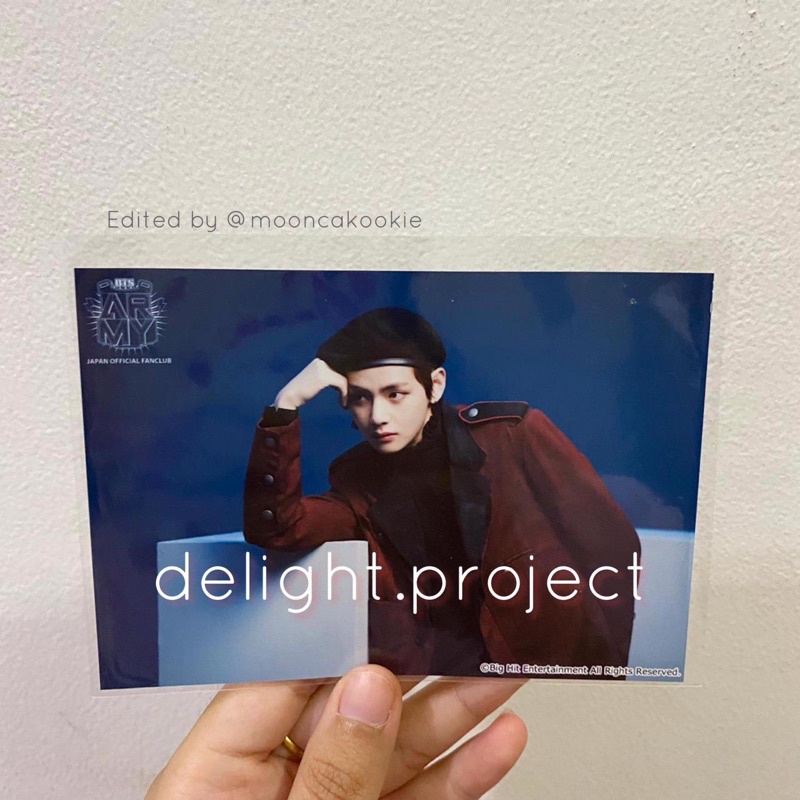 [READY] Pc Postcard postca Renewal Fanclub japan fc jepang army Taehyung Tae V limited