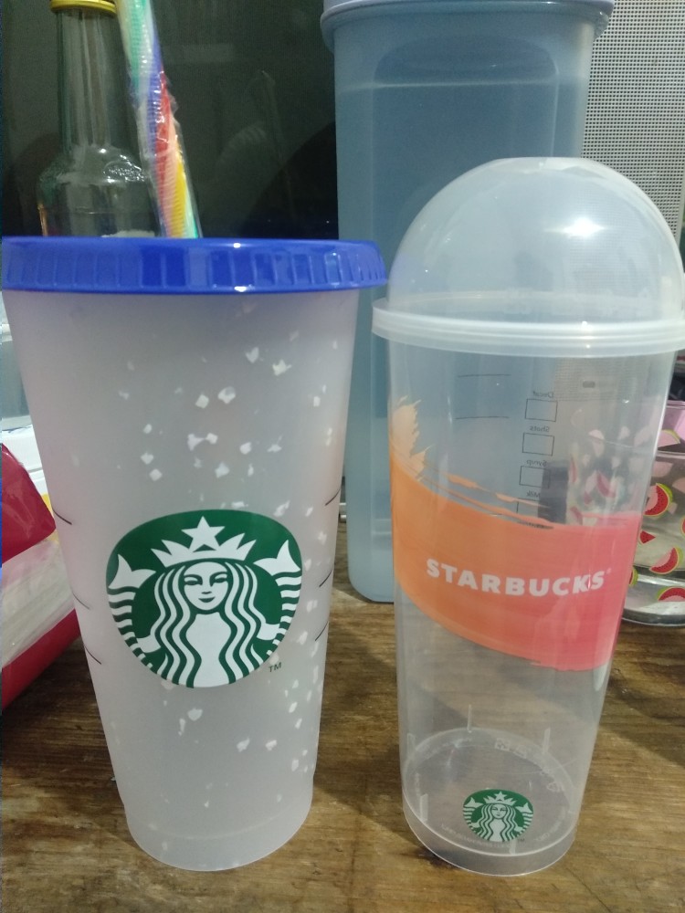 Reusable Cup Starbucks - Color Changing Cups Ori 100%
