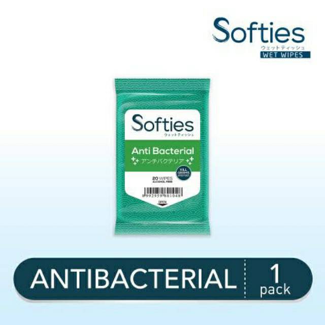 Tissue basah softies