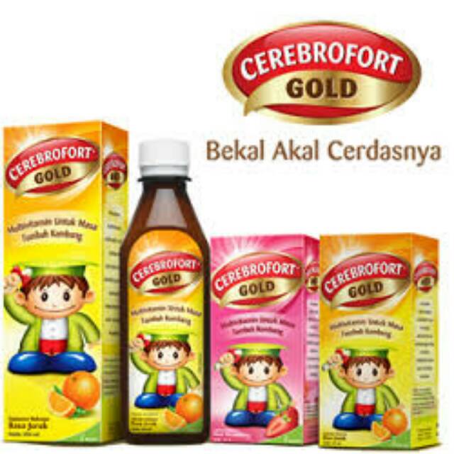 

Cerebrofort Gold Jeruk & Strawberry