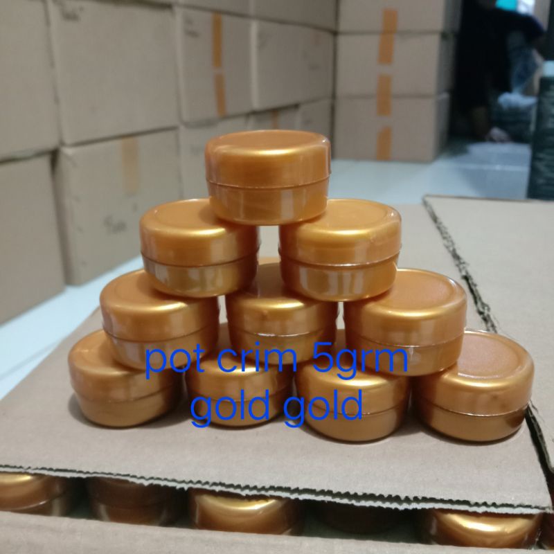 Pot crim 5 gram gold gold