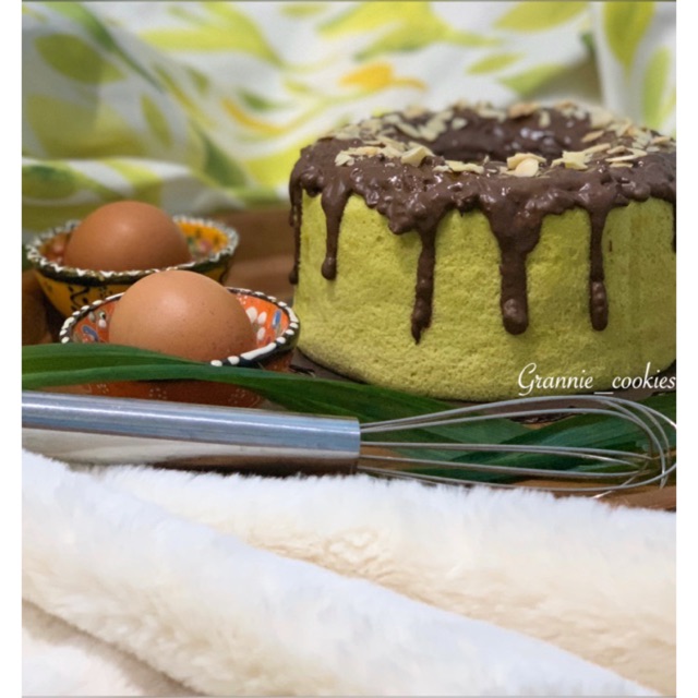 

Chiffon pandan cake