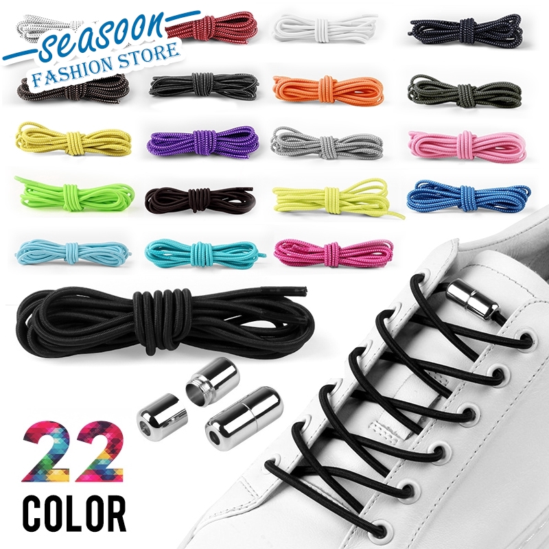 22 Pilihan Warna No Tie/Lazy Shoelace, Tali Sepatu Warna Warni Menarik Untuk Anak-anak dan Dewasa