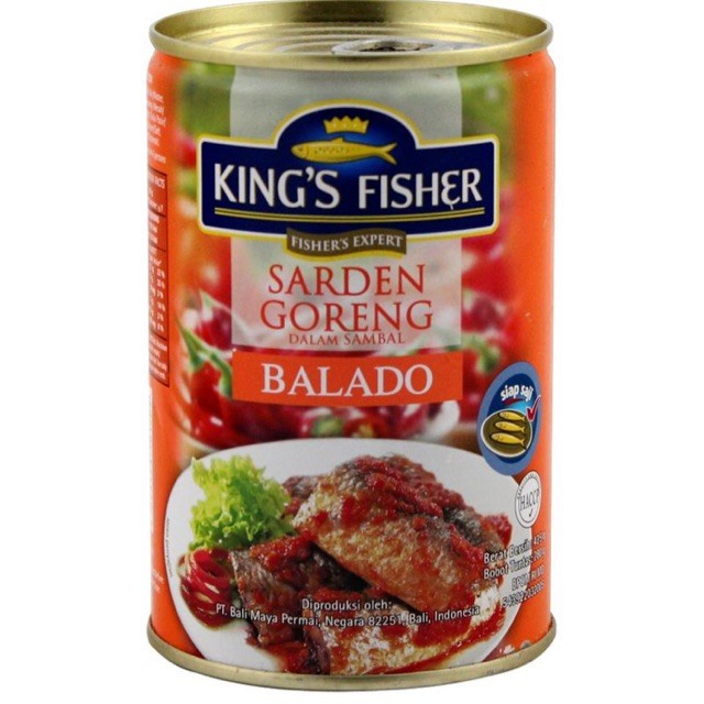 

Da202X6 Kings Fisher Sarden Balado 425G Xa20X1