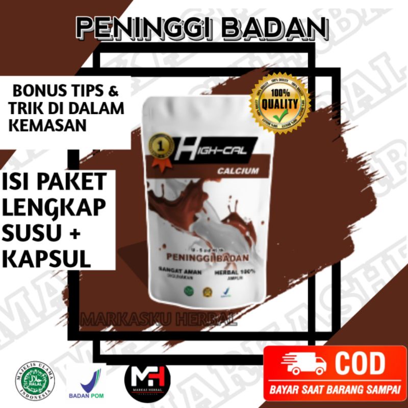 Peninggi Badan Original X High Calcium Tercepat Ampuh/Peninggi badan cepat/peninggi badan dewasa/oba