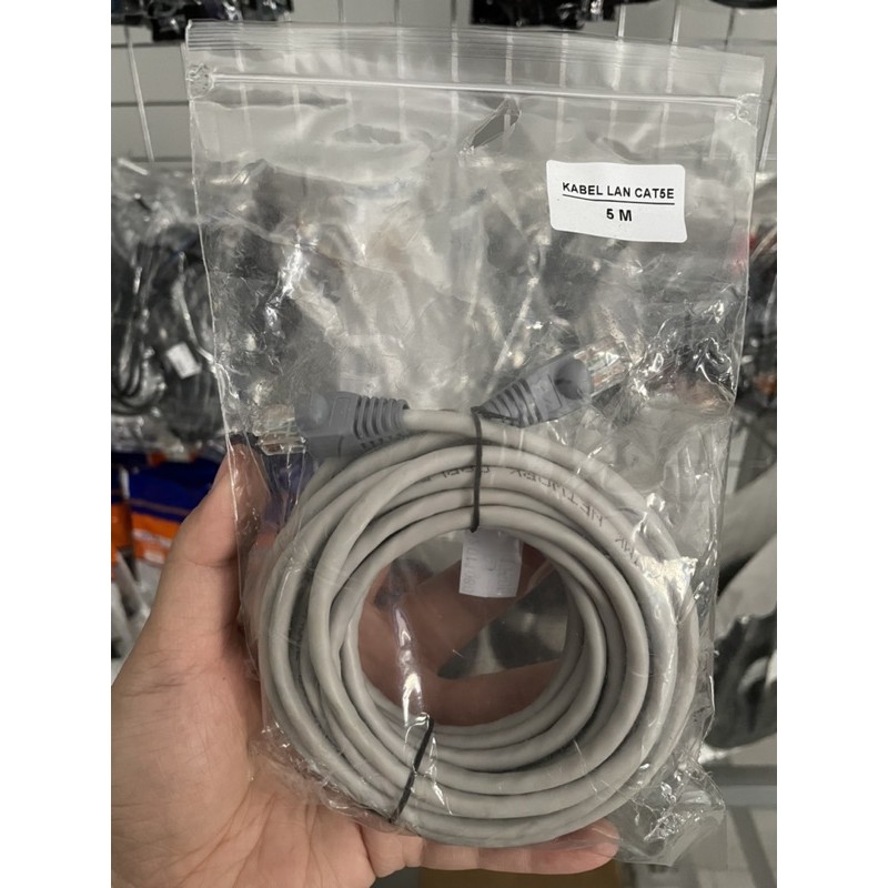 KABEL LAN 5Meter Abu2