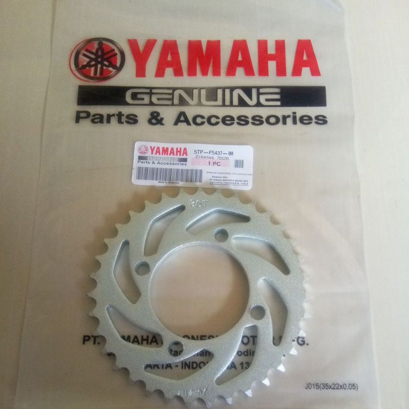 gear belakang yamaha  35T  jupiter z,vega ,rxking