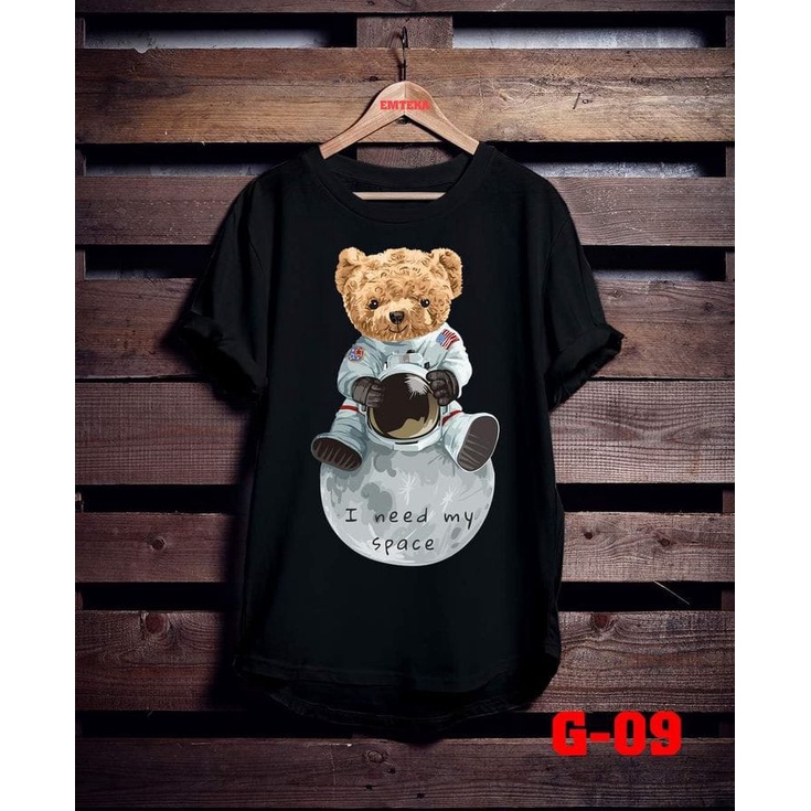 KAOS PRIA TSHIRT COMBAT PREMIUM BEAR ASTRO