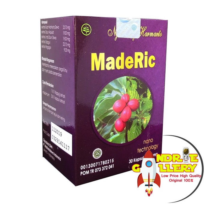 MADERIC Original Obat Asam Urat Dan Rematik