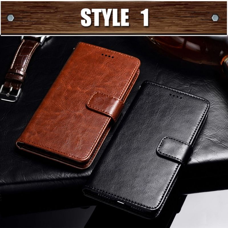 Flip Kulit Vivo Y16 Y21 Y21S Y21A Y21T Y22 Y22S Y33S Y33T Y35 2022 Y01 Y55 Y55S Y51 Y51L Lama Case S