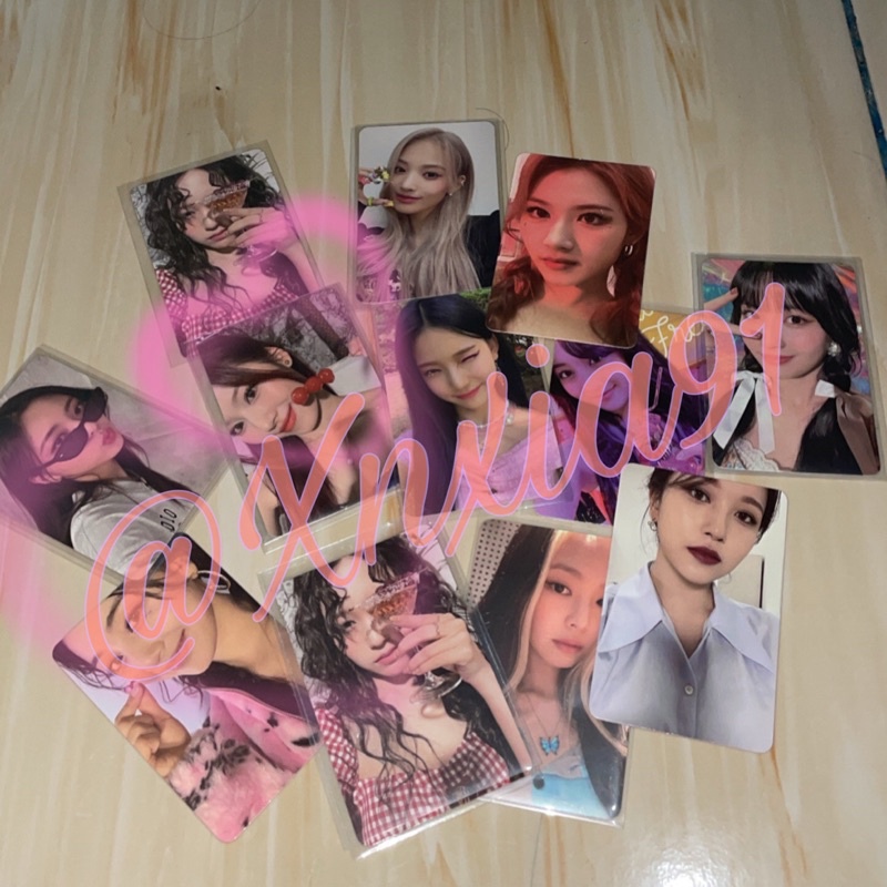 isa wink photo card /pc mina gelas migel pc jennie butterfly pc isa wink pc yuna ktown4u momo twice blackpink stayc jinni blind