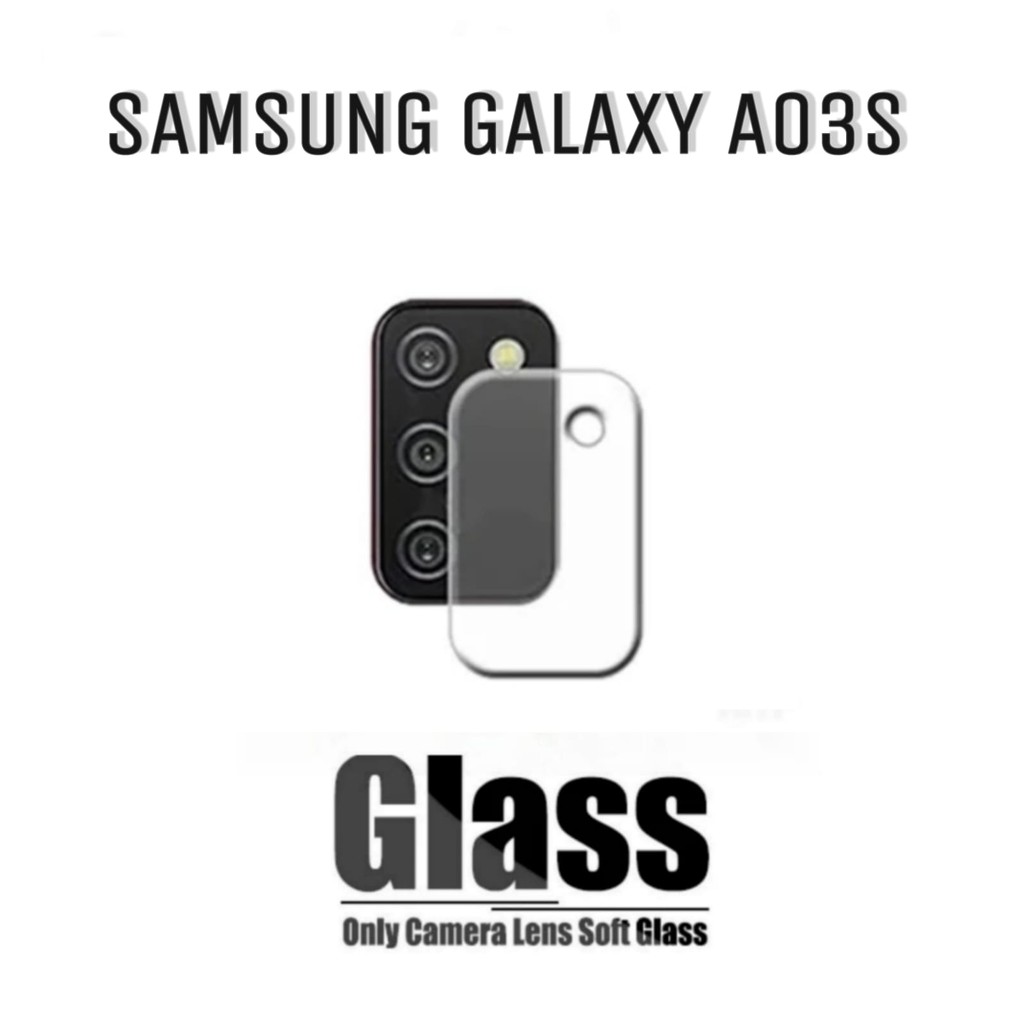 Tempered Glass Camera Samsung Galaxy A03s Lens Back Camera Protector Handphone
