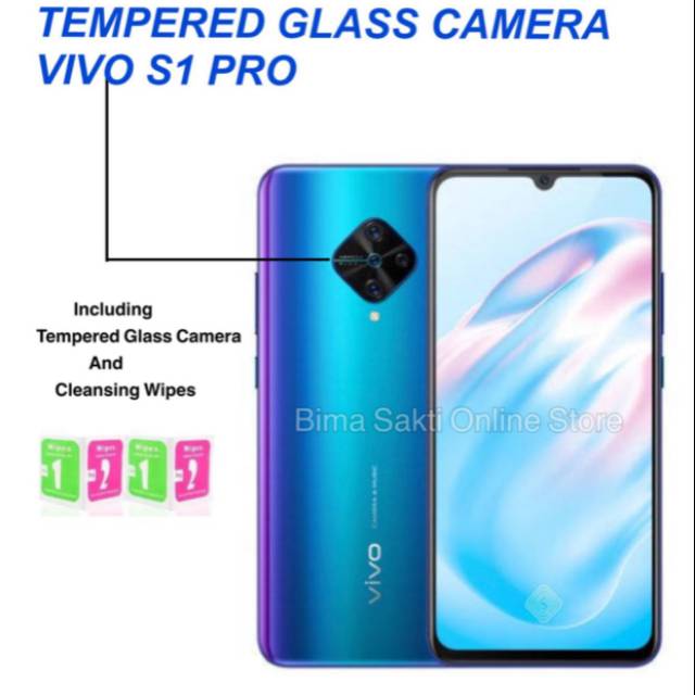 Tempered Glass Camera S1 Pro - Anti Gores Kamera Vivo S1 Pro - SC