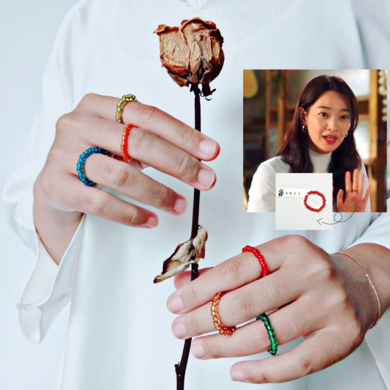 Cincin Yoon Hye Jin | Shin Min Ah Ring | Hometown ChaChaCha | Cincin Manik - Manik | Simple Glass Be