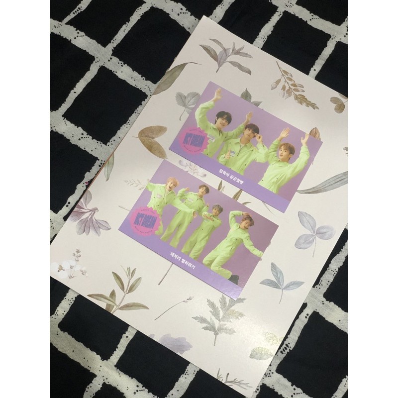 NCT DREAM Season's Greetings 2021 SG21 Card Game Photocard Pc Official