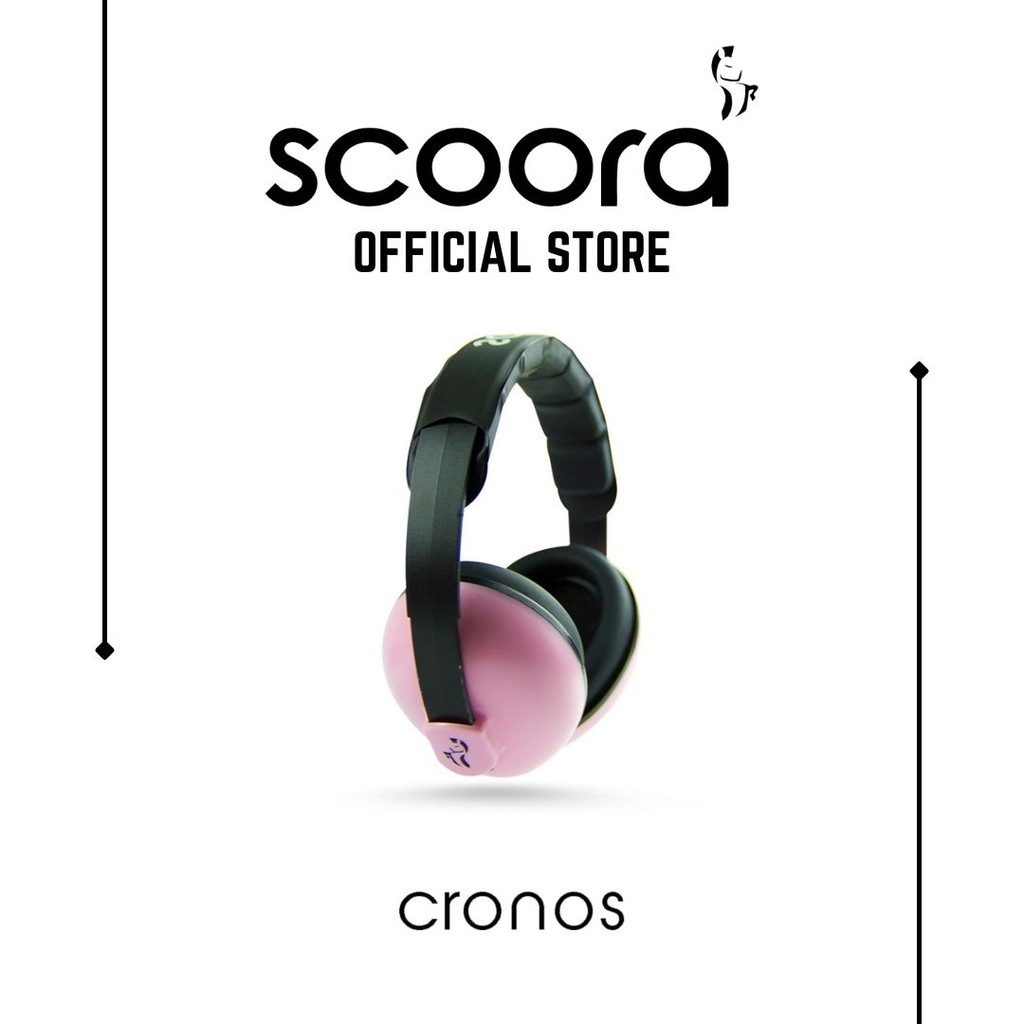 SCOORA Cronos Baby Earmuff - Pink