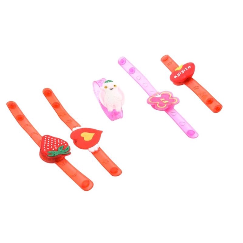 GELANG WRISTBAND LED MAINAN ANAK COLOR LIGHT LAMPU MODEL JAM
