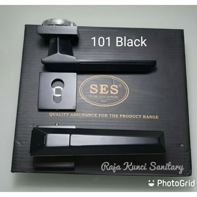 Handle Pintu Roses SES Spain Black Series/Gagang Pintu/Pegangan Pintu Hitam/Black