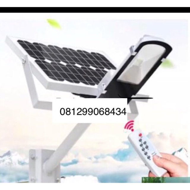 Lampu jalan pju solar panel 70 watt 70w led pju solar panel tenaga surya 70 watt 70w