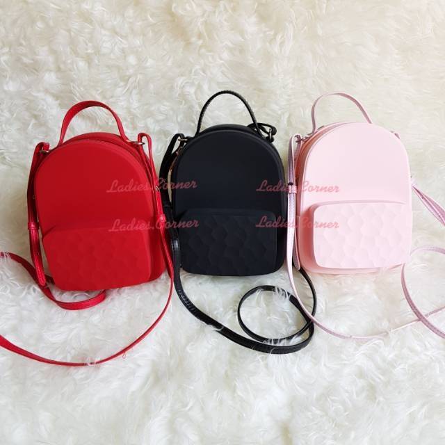 miniso jelly sling bag