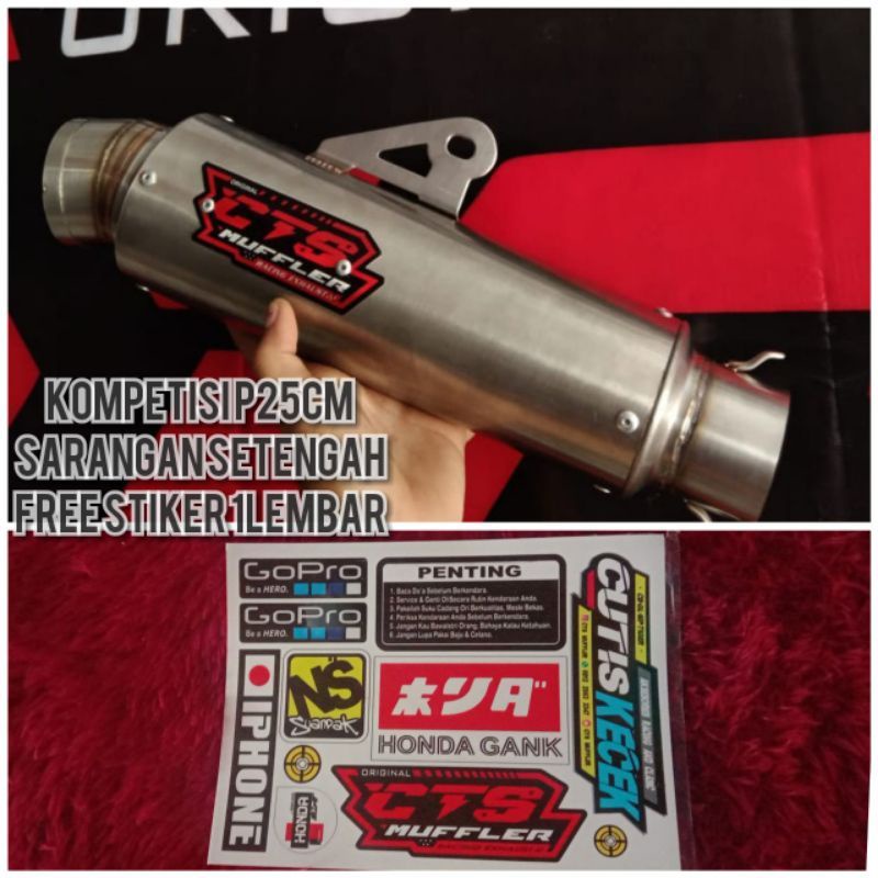 SLENCER CTS KOMPETISI PANJANG 25CM