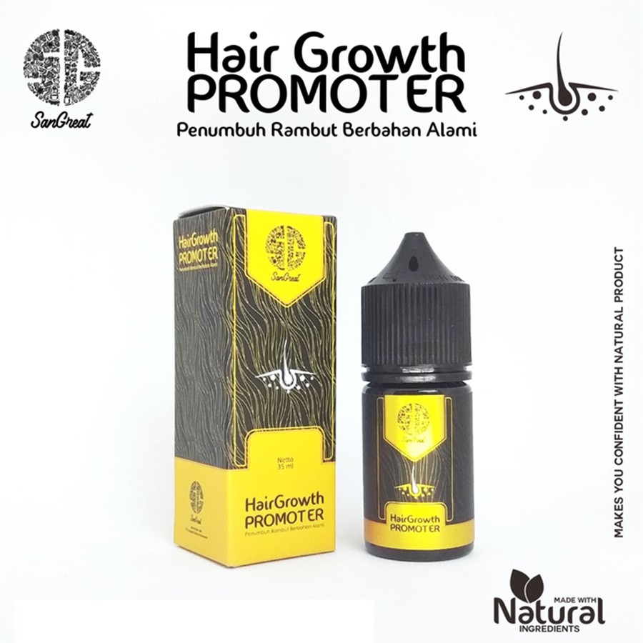 SanGreat Serum Rambut Penumbuh Rambut Alami Anak &amp; Dewasa