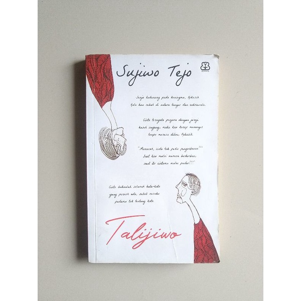 (Preloved) Talijiwo - Sujiwo Tejo. Original Bekas
