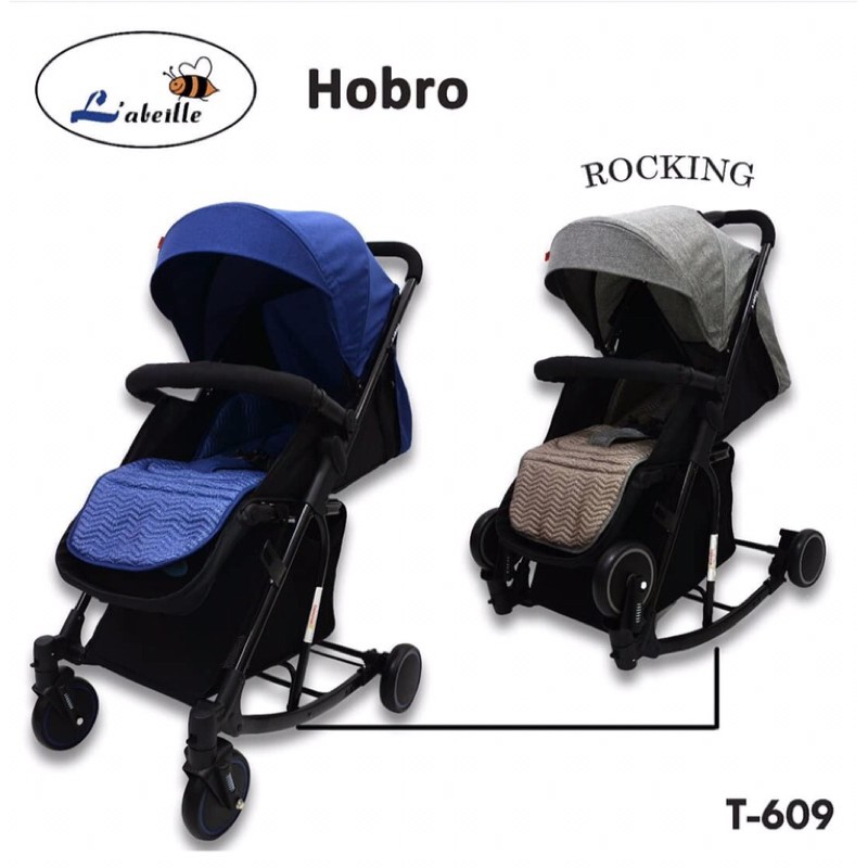 Stroller bayi multifungsi Labeille Hobro Rocking T-609 (bisa swing / ayunan)