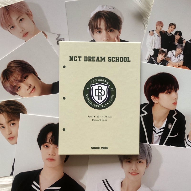 NCT DREAM “BACK TO SCHOOL KIT 2021” POSTCARD BOOK - nct dream postcard book mark renjun jaemin haech
