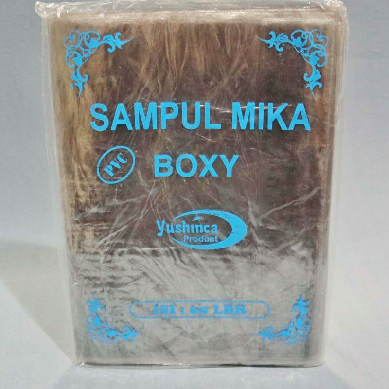 

sampul plastik mika buku boxy