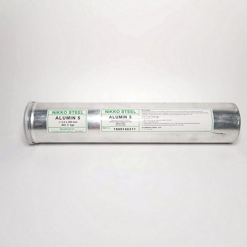 Kawat Las Mma / Stick Aluminium 3.2 Mm Nikko Steel Alumin 5 Per Ons