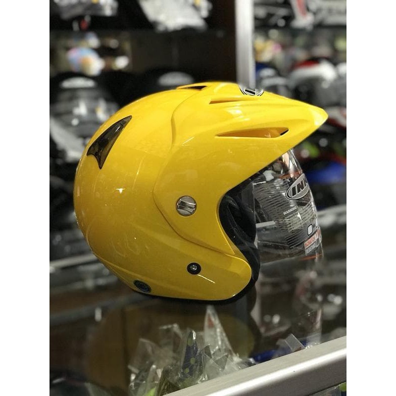 Helm Half Face INK Cx 22 Yellow