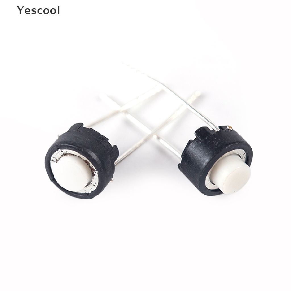 Yescool 50pcs Tombol Tekan Micro Switch 6x6 X 4.3 / 6x6 X 5mm