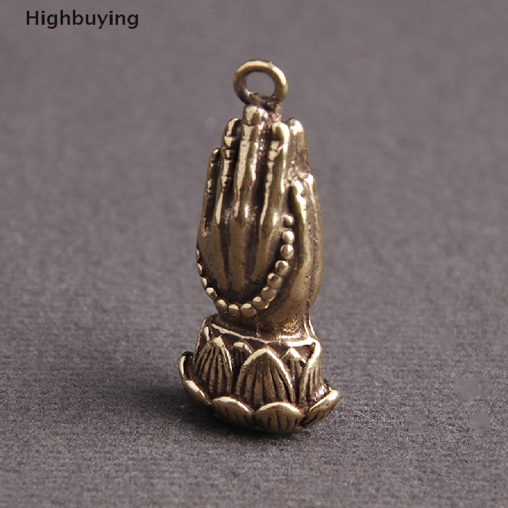 Hbid Liontin Patung Buddha Mini Bahan Kuningan Untuk Dekorasi Meja Glory