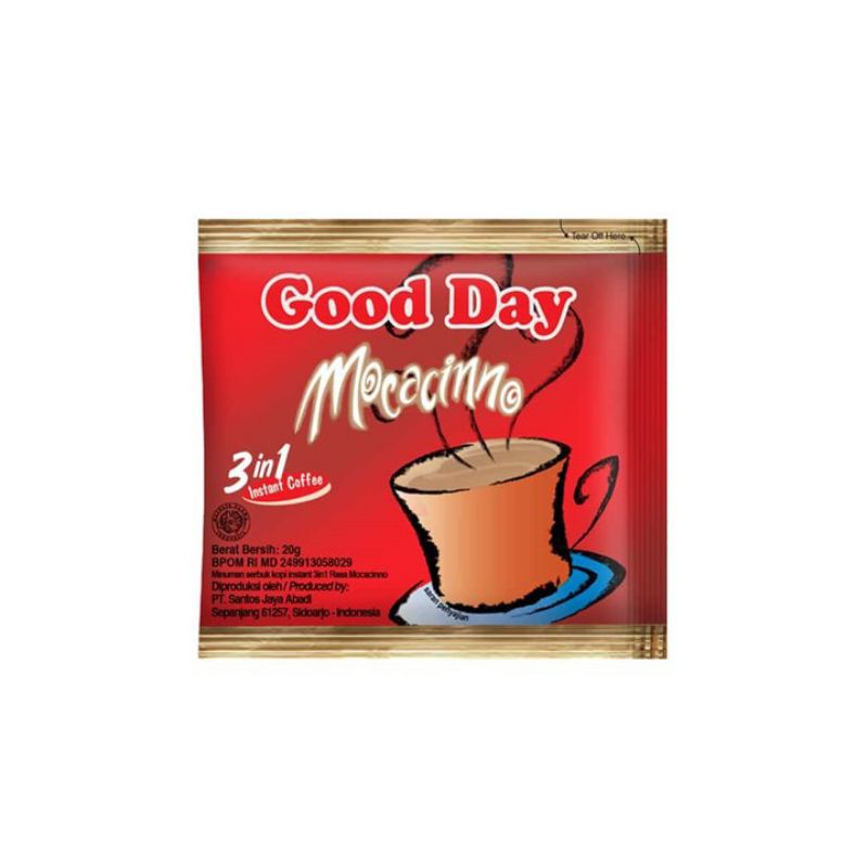 

Good Day Mocacinno Kopi 10 x 20 gr