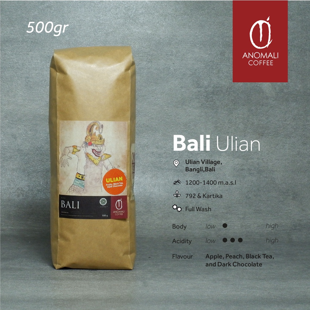 

Anomali Coffee Biji Kopi Bali Ulian 500 gram