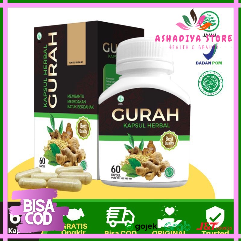 Jual Herbal Gurah Kapsul Original Atasi Batuk And Pernafasan Shopee Indonesia 1398