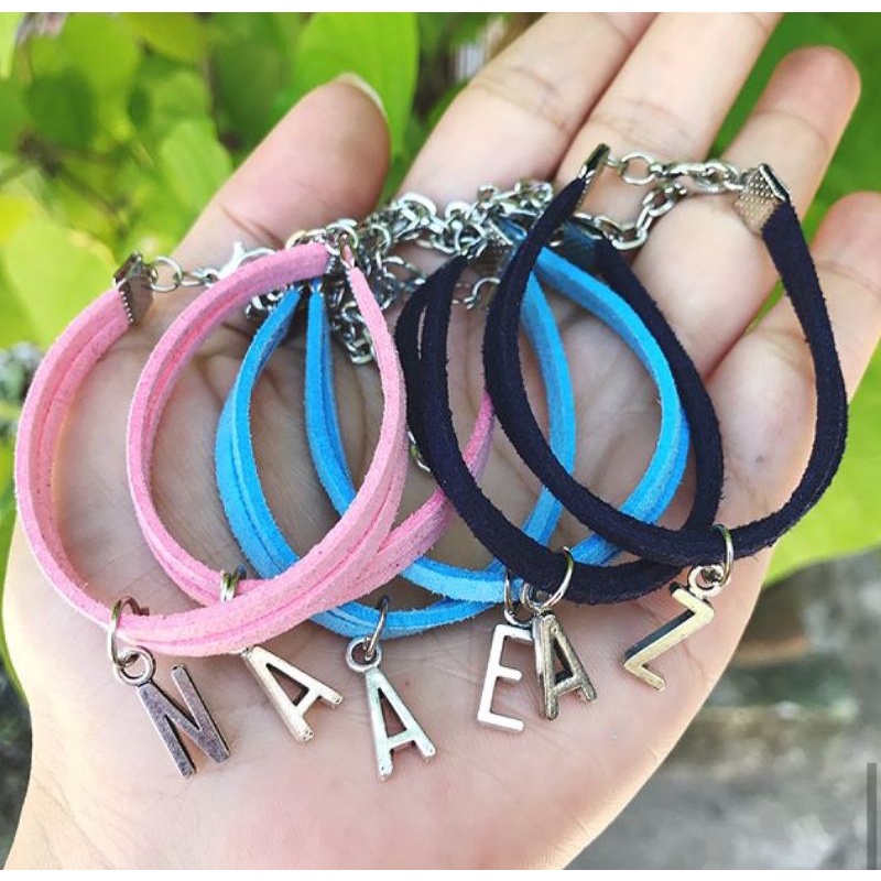 Gelang Huruf Inisial/Gelang Inisial Huruf