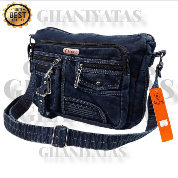 TAS WANITA SELEMPANG LEVIS GRANET ORIGINAL JEANS