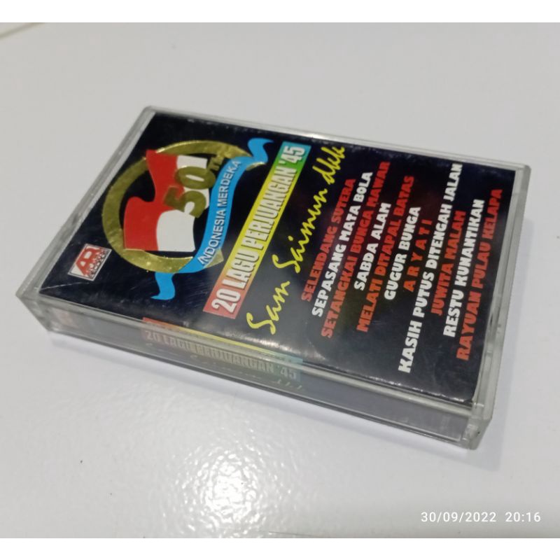 Kaset 20 Lagu Perjuangan '45 (Keroncong)
