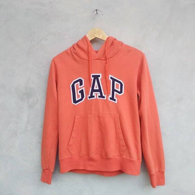 gap hoodie orange