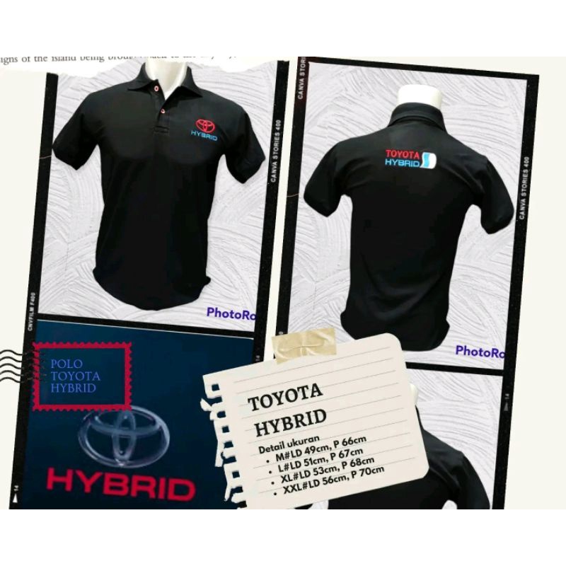 POLOSHIRT TOYOTA HYBRID